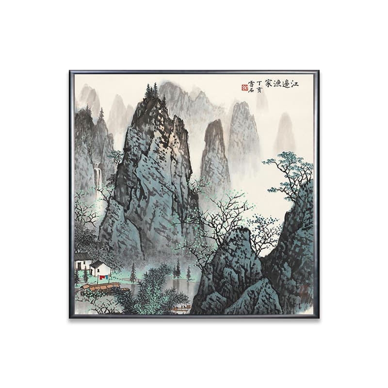 Bai Xueshi Landscape Chinese Painting Mountains VisionHouseArt