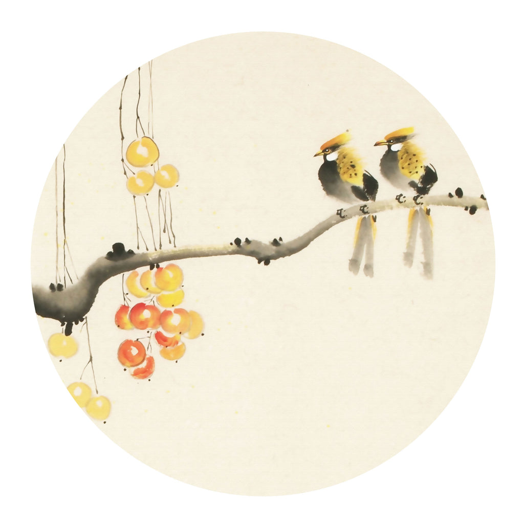 Classical Chinese Bird And Fruit Painting VisionHouseArt