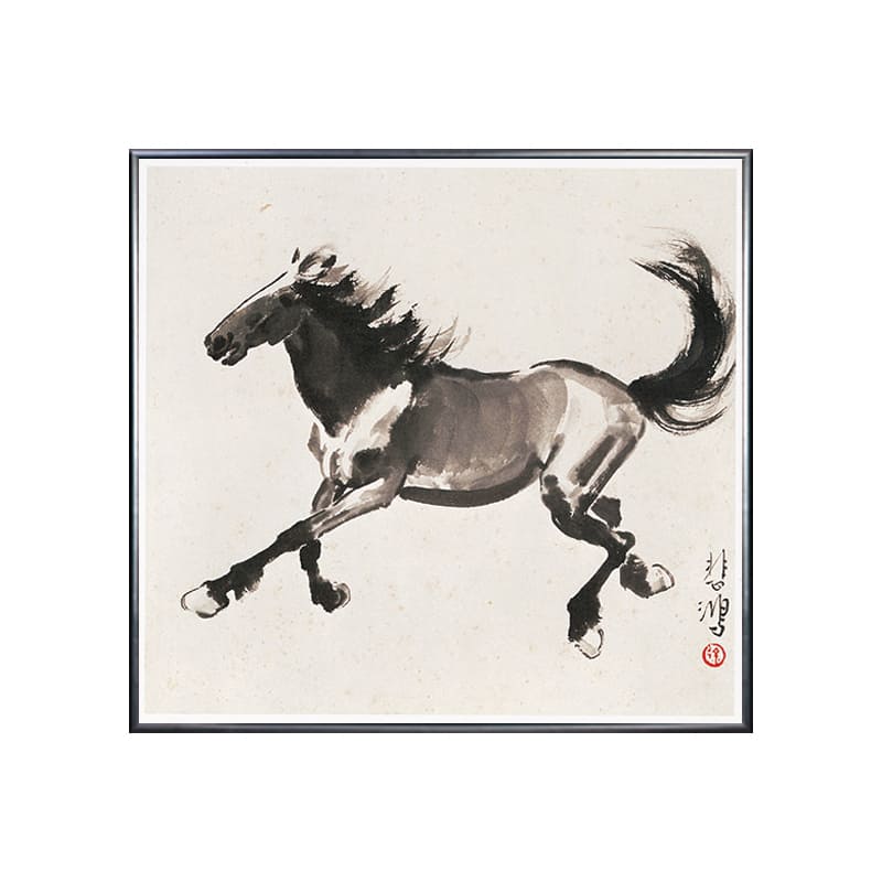 Famous Chinese Horse Painting Xu Beihong VisionHouseArt