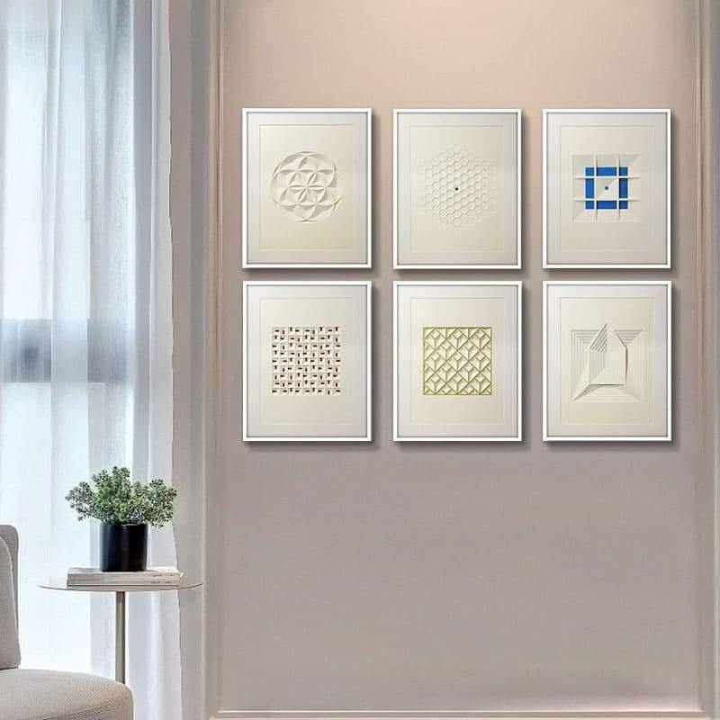 Honeycomb 3D Paper Wall Art - VisionHouseArt